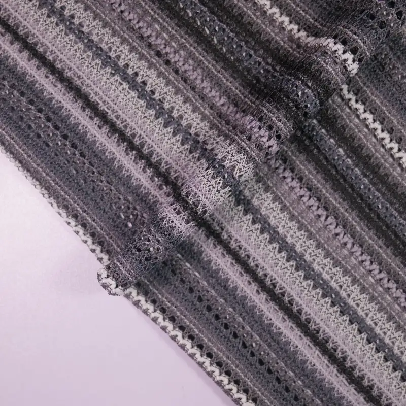 China Fabric for Shirt,Tank Top,Crop Top,Skirt Mesh Knit Fabric Polyester Cotton DARK GREY color buy from China wholesaler bulk order at wholesale price free worldwide shipping Alibaba