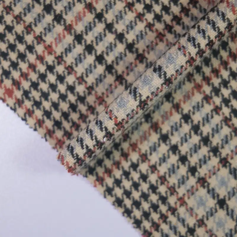 China Fabric for Jackets,Blazer,Skirt Woolen Tweed Woolen Polyester Acrylic Other coffee color buy from China wholesaler bulk order at wholesale price free worldwide shipping Alibaba