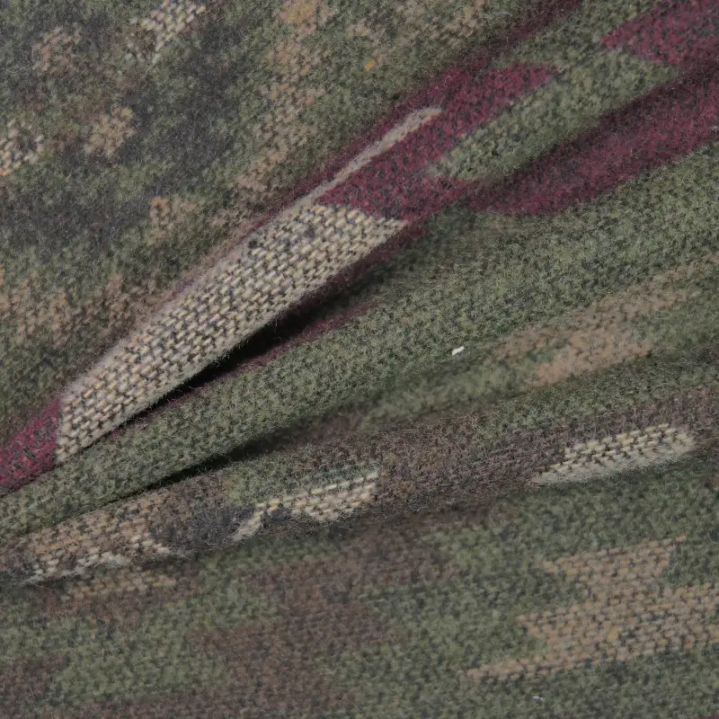 China Fabric for Jackets,Blazer,Skirt Woolen Tweed Woolen Polyester Acrylic Other dark green color buy from China wholesaler bulk order at wholesale price free worldwide shipping Alibaba