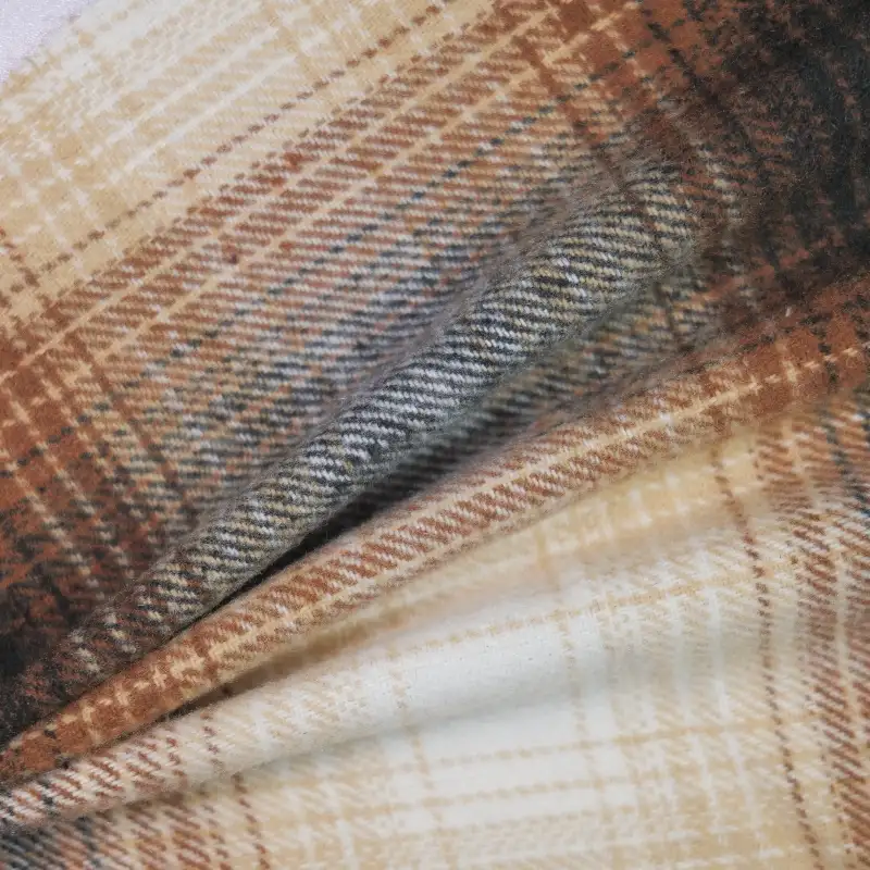 China Fabric for Jackets,Blazer Woolen Tweed Woolen Polyester Acrylic Other brown black color buy from China wholesaler bulk order at wholesale price free worldwide shipping Alibaba