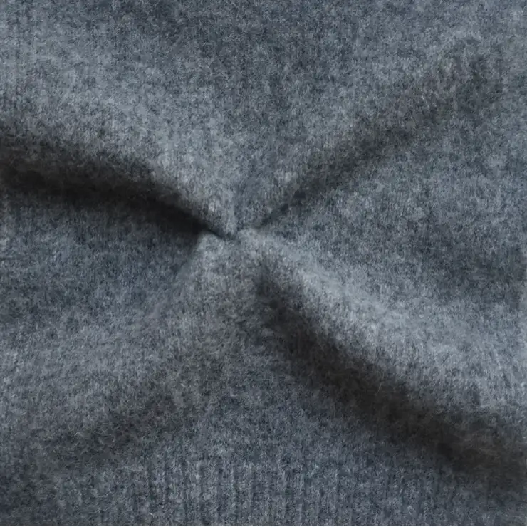 China Yarn for Open Cardigan (Sweater),Full-Zipper Cardigan (Sweater),Knitted Jacket (Sweater),Women's Pants (Sweater) Mossy Yarn Fancy Yarn Recycled Polyester Acrylic Wool Spandex Dk Grey color buy from China wholesaler bulk order at wholesale price free worldwide shipping Alibaba