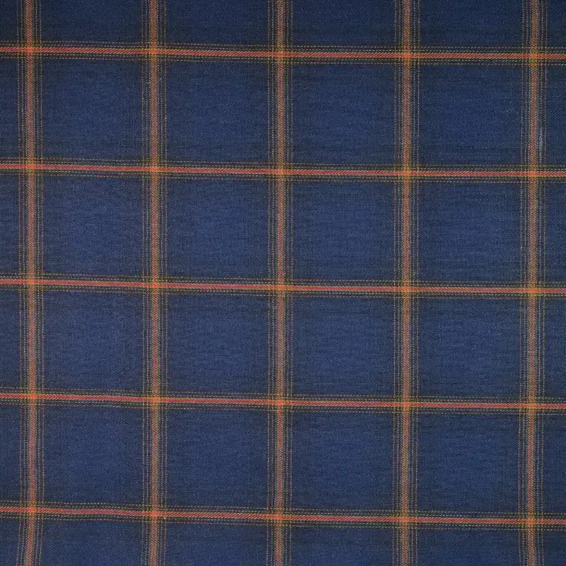 China Fabric for Shirt,Cropped V-Neck Shirt,Kids Bow-Tie Short Sleeve Shirt Yarn Dyed Check Natural Woven Fabric Cotton BLUE color buy from China wholesaler bulk order at wholesale price free worldwide shipping Alibaba