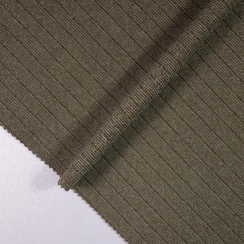 China Fabric for Pants,Polo Shirt,Shorts,Light Jacket Fleece Knit Fabric Spandex Polyester brown color buy from China wholesaler bulk order at wholesale price free worldwide shipping Alibaba