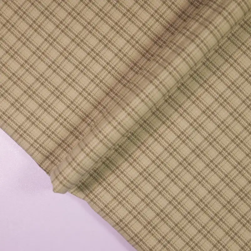 China Fabric for Shirt,Skirt,Womens Slim Fit Shirt Yarn Dyed Check Natural Woven Fabric Cotton green color buy from China wholesaler bulk order at wholesale price free worldwide shipping Alibaba