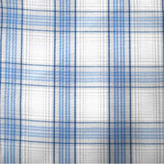 India Fabric for Shirt Cotton YD Twill Natural Woven Fabric Cotton Multi color Check color buy from India wholesaler bulk order at wholesale price free worldwide shipping Alibaba