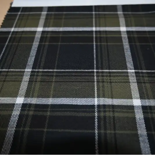 India Fabric for Shirt Cotton YD Twill Natural Woven Fabric Cotton Multi color Check color buy from India wholesaler bulk order at wholesale price free worldwide shipping Alibaba