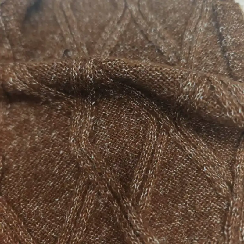 China Yarn for Open Cardigan (Sweater),Hoodie  (Sweater),Dresses (Cardigan Open) (Sweater),Skirt (Sweater) Mossy Yarn Fancy Yarn Acrylic Recycled Polyester Polyester BROWN color buy from China wholesaler bulk order at wholesale price free worldwide shipping Alibaba