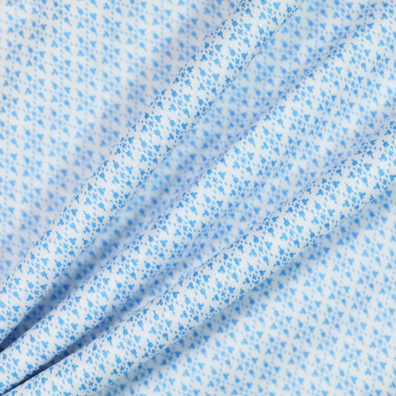 China Fabric for T-Shirt,Skirt,Backless Beach Dress Jacquard Knit Fabric Polyester blue color buy from China wholesaler bulk order at wholesale price free worldwide shipping Alibaba