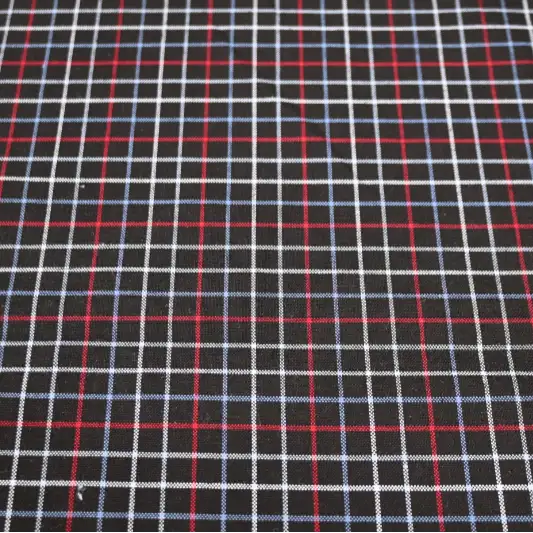 India Fabric for Shirt Cotton YD Twill Natural Woven Fabric Cotton Multi color Check color buy from India wholesaler bulk order at wholesale price free worldwide shipping Alibaba