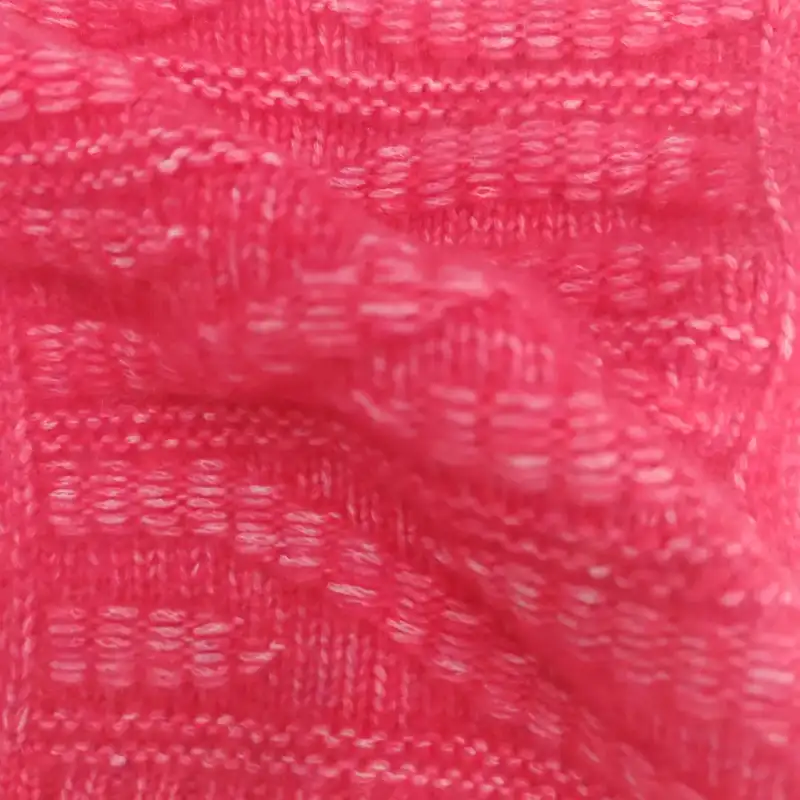 China Yarn for Open Cardigan (Sweater),Crew Neck Pullover (Sweater),Crop Top Pullover (Sweater) Air Spun Yarn Fancy Yarn Recycled Polyester Acrylic Wool Pink color buy from China wholesaler bulk order at wholesale price free worldwide shipping Alibaba