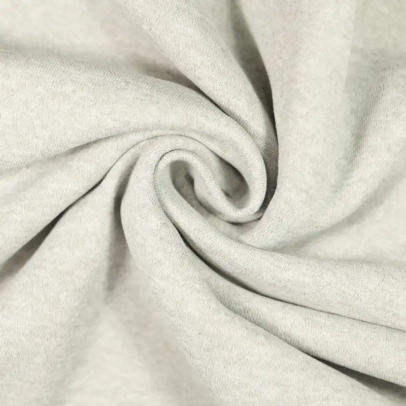 China Fabric for Hoodie,Flare Leggings,Kids Peter Pan Collar Sleeveless Sweatshirt French Terry Knit Fabric Polyester Cotton grey color buy from China wholesaler bulk order at wholesale price free worldwide shipping Alibaba