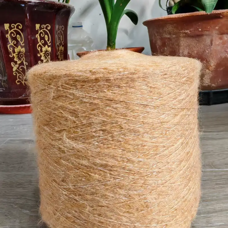 China Yarn for Full-Zipper Cardigan (Sweater),Half-Zipper Cardigan (Sweater),Shirt Long Sleeve Button (Sweater) Mossy Yarn Fancy Yarn Acrylic Polyester Spandex earthy yellow color buy from China wholesaler bulk order at wholesale price free worldwide shipping Alibaba
