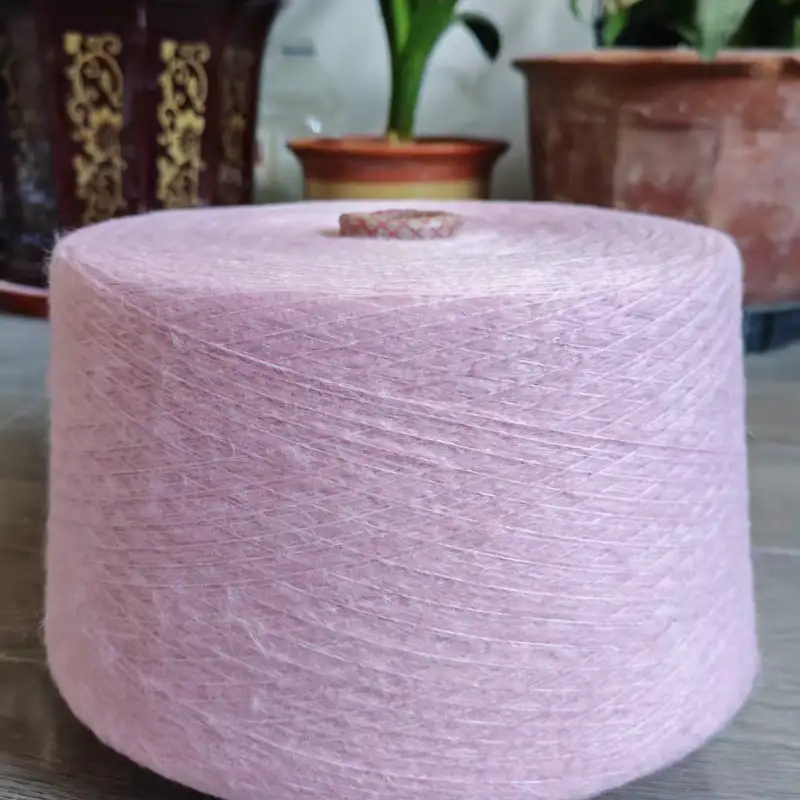 China Yarn for Open Cardigan (Sweater),Full-Zipper Cardigan (Sweater),Half-Zipper Cardigan (Sweater) Mossy Yarn Fancy Yarn Acrylic Polyester Spandex pink color buy from China wholesaler bulk order at wholesale price free worldwide shipping Alibaba