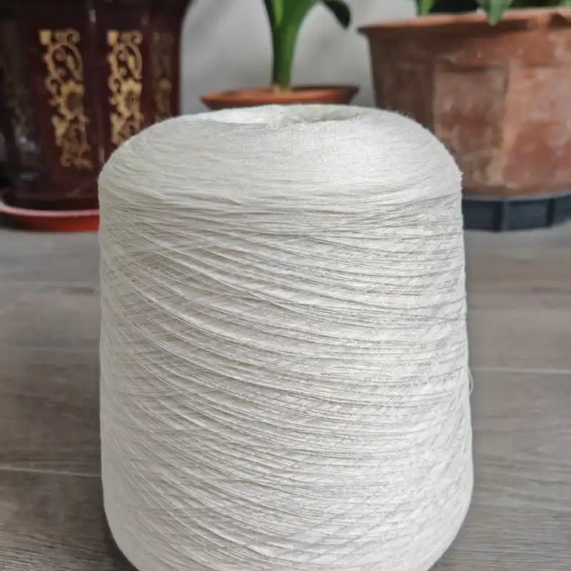 China Yarn for Open Cardigan (Sweater),Full-Zipper Cardigan (Sweater),Half-Zipper Cardigan (Sweater) Twisted Yarn Twisted Yarn Polyester Viscose white color buy from China wholesaler bulk order at wholesale price free worldwide shipping Alibaba