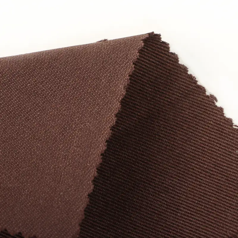 China Fabric for Denim Jacket,Hoodie Nylon/Cotton Twill Woven Blended Fabric Cotton Nylon Brown color buy from China wholesaler bulk order at wholesale price free worldwide shipping Alibaba