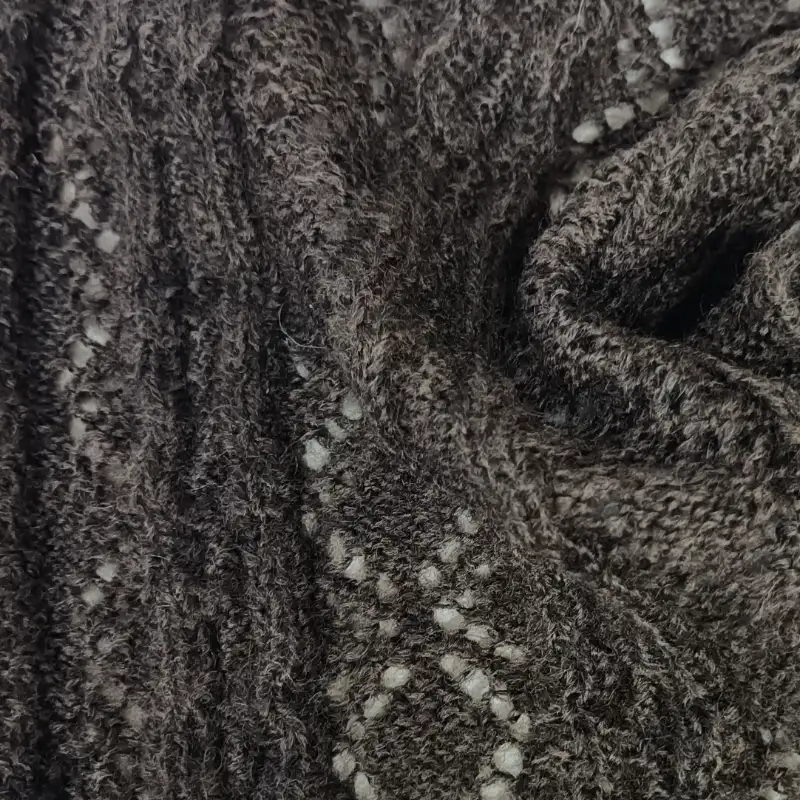 China Yarn for Open Cardigan (Sweater),Full-Zipper Cardigan (Sweater),Half-Zipper Cardigan (Sweater),Shirt Long Sleeve Button (Sweater) Mossy Yarn Fancy Yarn Acrylic Nylon Alpaca Wool Spandex brown color buy from China wholesaler bulk order at wholesale price free worldwide shipping Alibaba