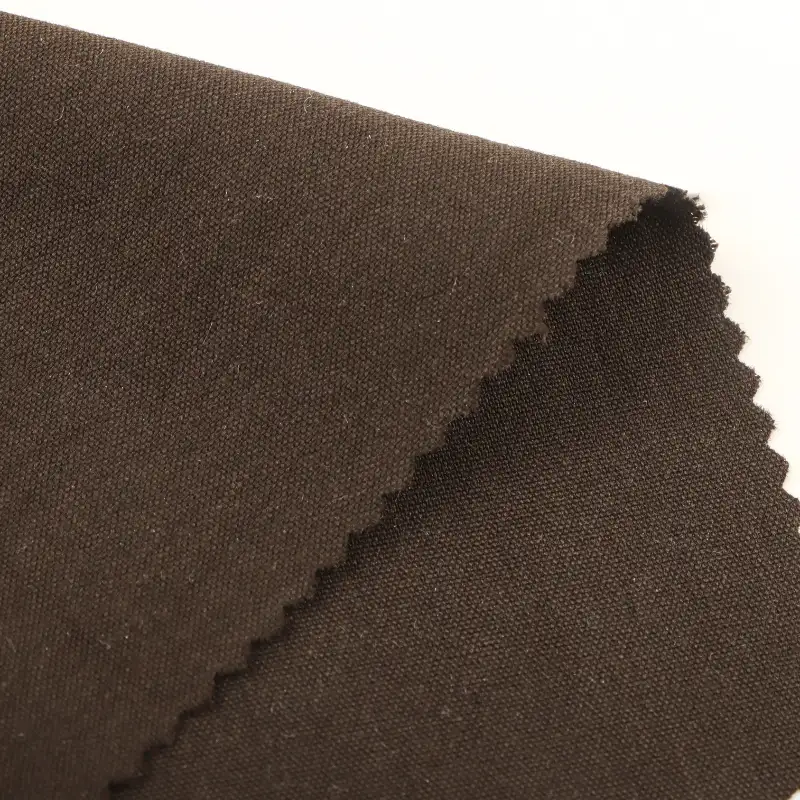 China Fabric for Pants,T-Shirt,Hoodie Nylon/Cotton Plain Woven Blended Fabric Cotton Nylon Coffee Pink Yellow Purple color buy from China wholesaler bulk order at wholesale price free worldwide shipping Alibaba