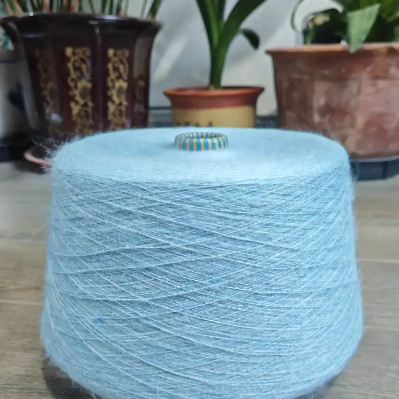 China Yarn for Open Cardigan (Sweater),Full-Zipper Cardigan (Sweater),Half-Zipper Cardigan (Sweater) Mossy Yarn Fancy Yarn Acrylic Recycled Polyester Spandex blue color buy from China wholesaler bulk order at wholesale price free worldwide shipping Alibaba