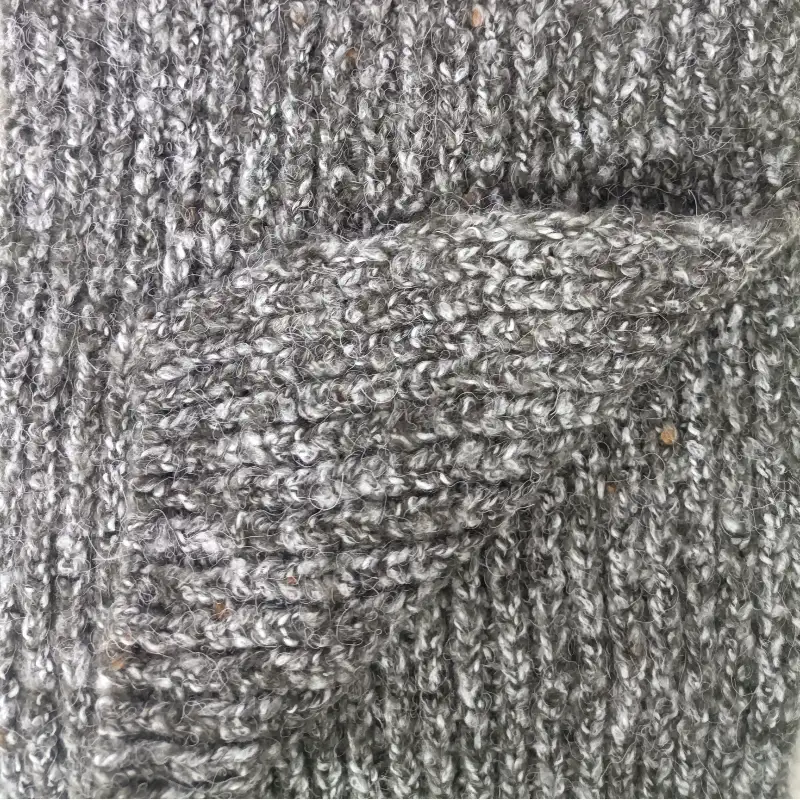 China Yarn for Ladies Vest (Sweater),Men’s Vest (Sweater),Open Cardigan (Sweater),Full-Zipper Cardigan (Sweater),Half-Zipper Cardigan (Sweater),Shirt Long Sleeve Button (Sweater) Mossy Yarn Fancy Yarn Acrylic Cotton Nylon Alpaca dark gray color buy from China wholesaler bulk order at wholesale price free worldwide shipping Alibaba