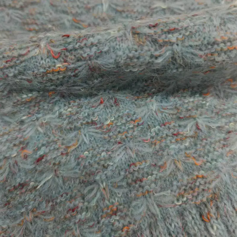 China Yarn for T-Shirt,Open Cardigan (Sweater),Crew Neck Pullover (Sweater),Crop Top Pullover (Sweater) Mossy Yarn Fancy Yarn Acrylic Nylon Polyester Wool 浅蓝 color buy from China wholesaler bulk order at wholesale price free worldwide shipping Alibaba