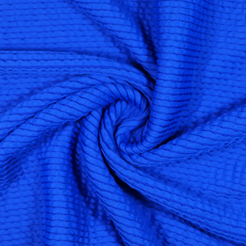 China Fabric for T-Shirt,Skirt,Shorts Crepe Knit Fabric Nylon Spandex blue color buy from China wholesaler bulk order at wholesale price free worldwide shipping Alibaba