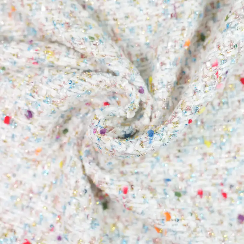 China Fabric for Overcoat,Open Waistcoat,Long Sleeve Base Layer Top,Ruched Cuffs Big Collar Top Chanel-Style Fabric Woolen Polyester colorful color buy from China wholesaler bulk order at wholesale price free worldwide shipping Alibaba