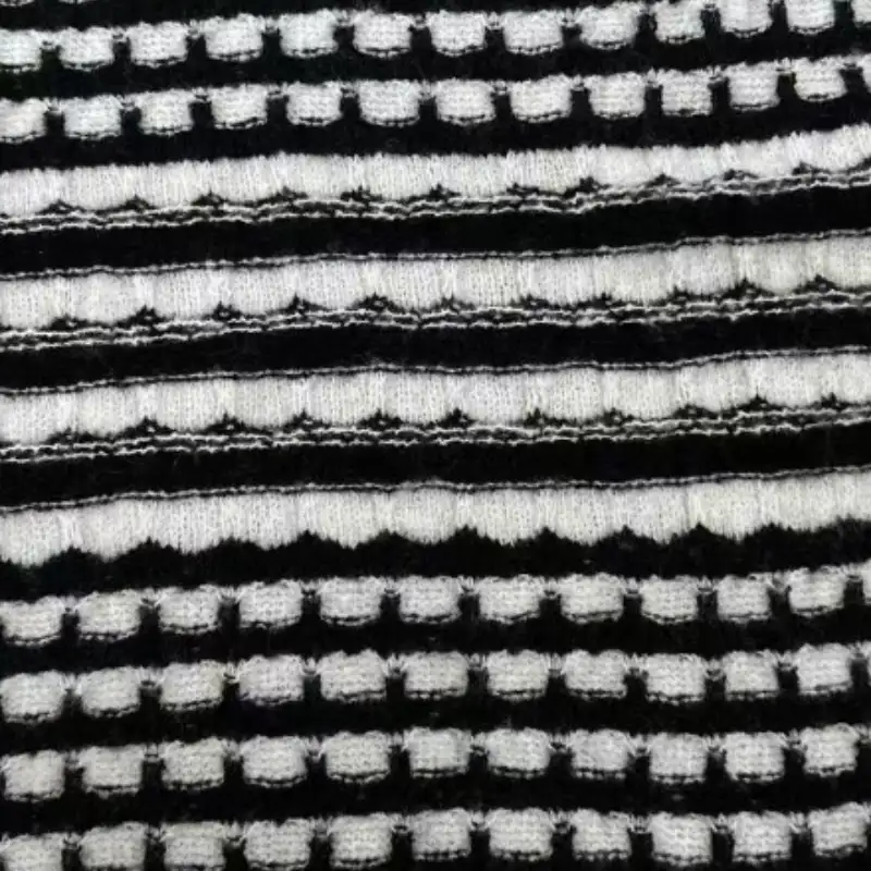China Yarn for Open Cardigan (Sweater),Roll Neck Jumper (Sweater),Boys V-Neck Slim Fit Cardigan (Sweater) Air Spun Yarn Fancy Yarn Recycled Polyester Spandex Black and white color buy from China wholesaler bulk order at wholesale price free worldwide shipping Alibaba