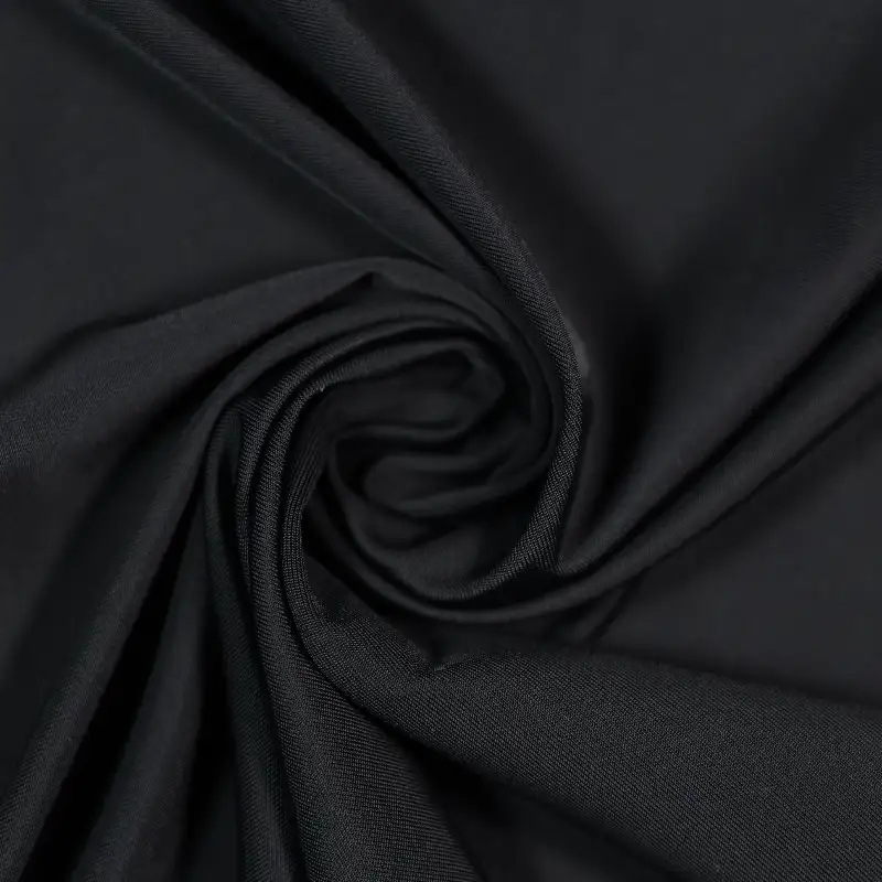 China Fabric for T-Shirt,Yoga Clothes,Yoga Pants Single Jersey Knit Fabric Polyester Spandex black color buy from China wholesaler bulk order at wholesale price free worldwide shipping Alibaba