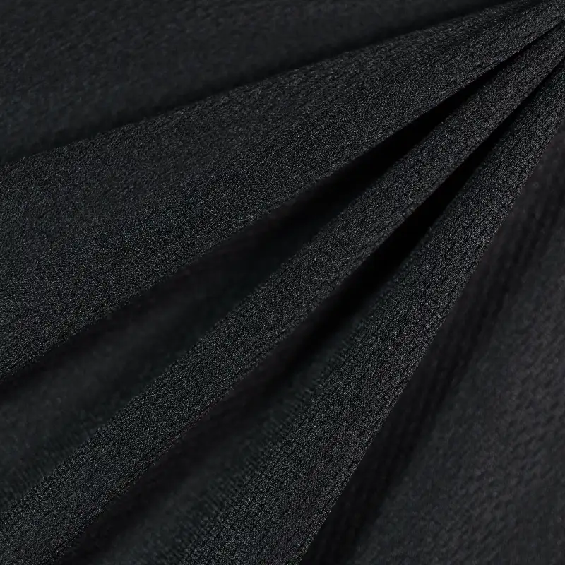China Fabric for T-Shirt,Skirt Birdeye Mesh Knit Fabric Polyester black color buy from China wholesaler bulk order at wholesale price free worldwide shipping Alibaba