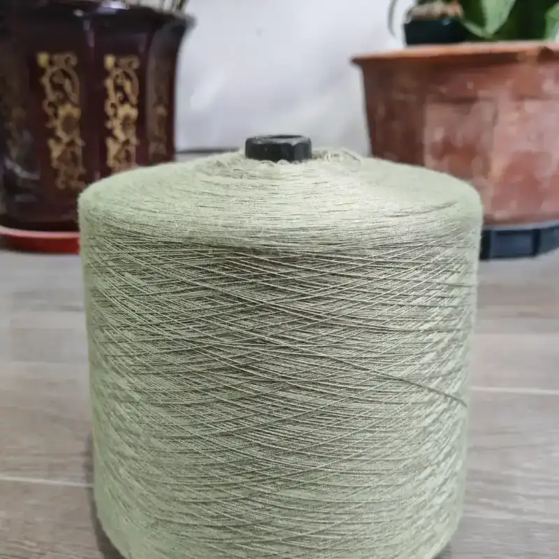 China Yarn for Ladies Vest (Sweater),Men’s Vest (Sweater) Rayon Filament Filament Viscose GREEN color buy from China wholesaler bulk order at wholesale price free worldwide shipping Alibaba