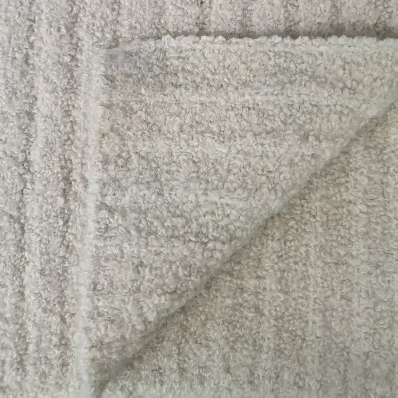 China Yarn for Ladies Vest (Sweater),Men’s Vest (Sweater),Open Cardigan (Sweater),Full-Zipper Cardigan (Sweater),Half-Zipper Cardigan (Sweater),Shirt Long Sleeve Button (Sweater) Boucle Yarn Fancy Yarn Recycled Polyester Acrylic RWS Wool Spandex white color buy from China wholesaler bulk order at wholesale price free worldwide shipping Alibaba