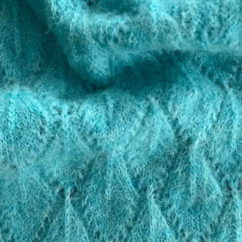 China Yarn for Open Cardigan (Sweater),Crew Neck Pullover (Sweater) Mossy Yarn Fancy Yarn Recycled Polyester Acrylic Nylon Spandex Wool blue color buy from China wholesaler bulk order at wholesale price free worldwide shipping Alibaba