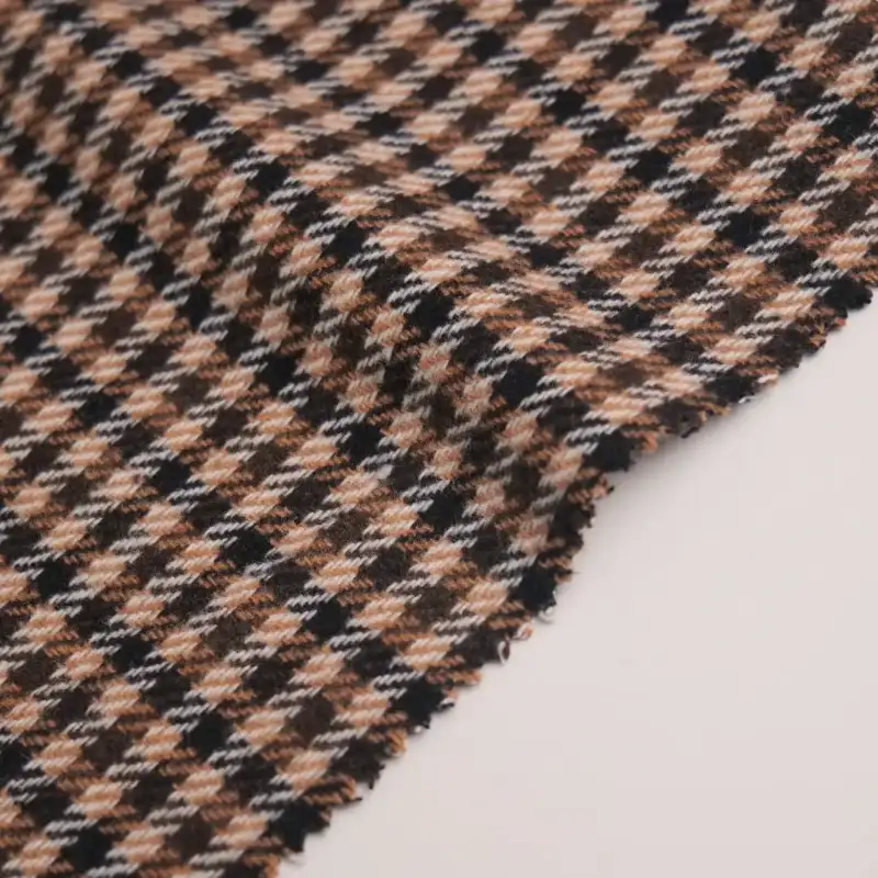 China Fabric for Overcoat Woolen Tweed Woolen Chemical Fiber yarn-dyed color buy from China wholesaler bulk order at wholesale price free worldwide shipping Alibaba