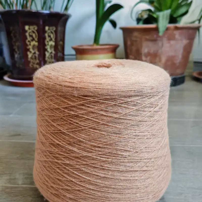 China Yarn for Open Cardigan (Sweater),Full-Zipper Cardigan (Sweater),Half-Zipper Cardigan (Sweater) Core Spun Yarn Regular Yarn Acrylic cream-coloured color buy from China wholesaler bulk order at wholesale price free worldwide shipping Alibaba