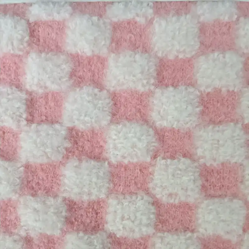 China Yarn for Ladies Vest (Sweater),Men’s Vest (Sweater),Open Cardigan (Sweater),Full-Zipper Cardigan (Sweater) Boucle Yarn Fancy Yarn Acrylic Nylon Wool Spandex Pink+White color buy from China wholesaler bulk order at wholesale price free worldwide shipping Alibaba