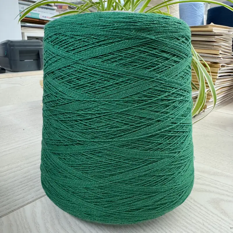 China Yarn for Ladies Vest (Sweater),Men’s Vest (Sweater),Open Cardigan (Sweater),Full-Zipper Cardigan (Sweater),Crew Neck Pullover (Sweater),Crop Top Pullover (Sweater) Ring Spun Regular Yarn BCI Cotton Green color buy from China wholesaler bulk order at wholesale price free worldwide shipping Alibaba