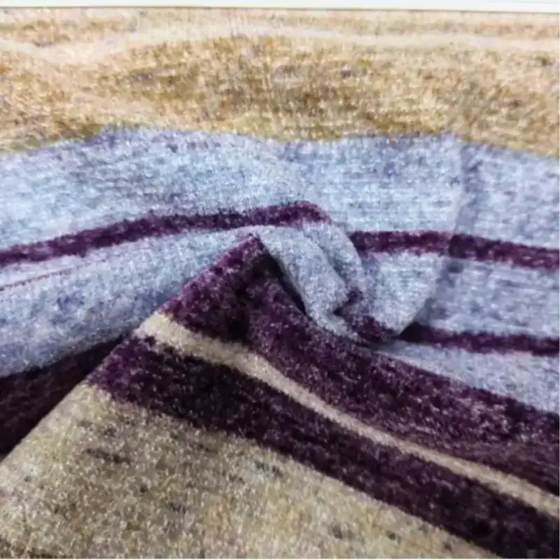 China Yarn for Ladies Vest (Sweater),Men’s Vest (Sweater),Full-Zipper Cardigan (Sweater),Half-Zipper Cardigan (Sweater),Shirt Long Sleeve Button (Sweater),Shirt Long Sleeve Zipper (Sweater),Shirt Half Sleeve Button (Sweater),Shirt Half Sleeve Zipper (Sweater) Shiny Chenille Fancy Yarn Polyester 浅咖组彩条（colour bar  ） color buy from China wholesaler bulk order at wholesale price free worldwide shipping Alibaba