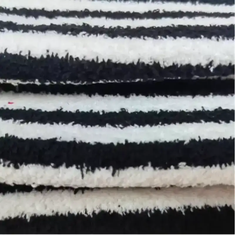 China Yarn for Ladies Vest (Sweater),Men’s Vest (Sweater),Open Cardigan (Sweater),Full-Zipper Cardigan (Sweater),Half-Zipper Cardigan (Sweater),Shirt Long Sleeve Button (Sweater),Shirt Long Sleeve Zipper (Sweater),Shirt Half Sleeve Button (Sweater) Teddy Yarn Fancy Yarn Polyester 白色/黑色（white/black） color buy from China wholesaler bulk order at wholesale price free worldwide shipping Alibaba