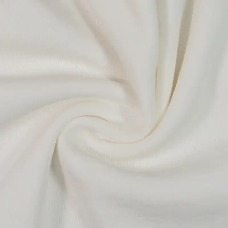 China Fabric for T-Shirt,Strap Midi Dress,Long Sleeve Base Layer Top Rib Knit Fabric Tencel Cotton Spandex white color buy from China wholesaler bulk order at wholesale price free worldwide shipping Alibaba
