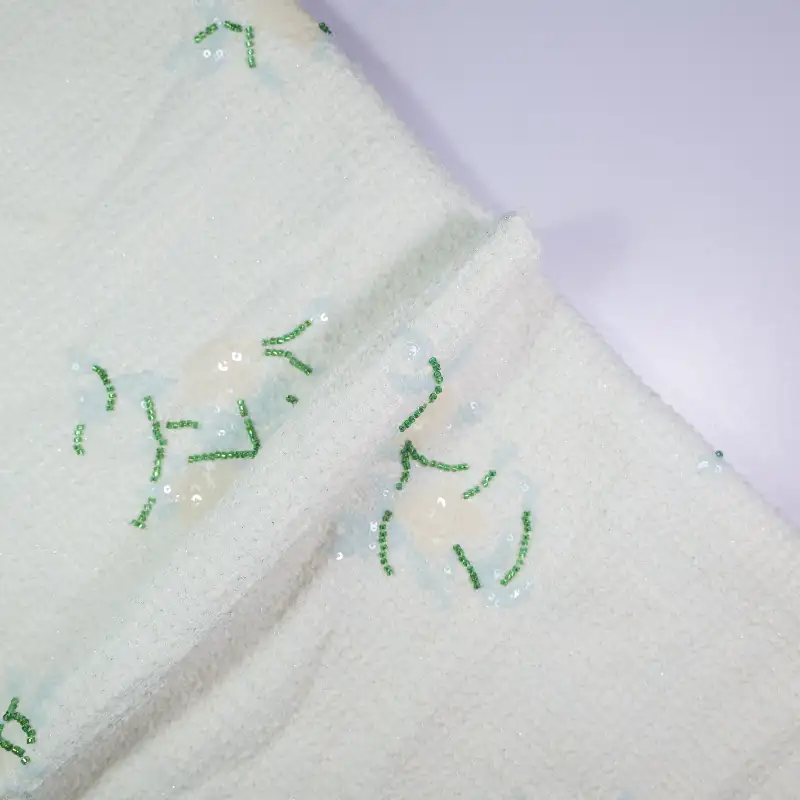 China Fabric for Shirt,Skirt,Kids Puff Sleeve Tier Dress,Kids Vest and Skirt Set Chanel-Style Fabric Woolen Polyester Acrylic Cotton Spandex White color buy from China wholesaler bulk order at wholesale price free worldwide shipping Alibaba