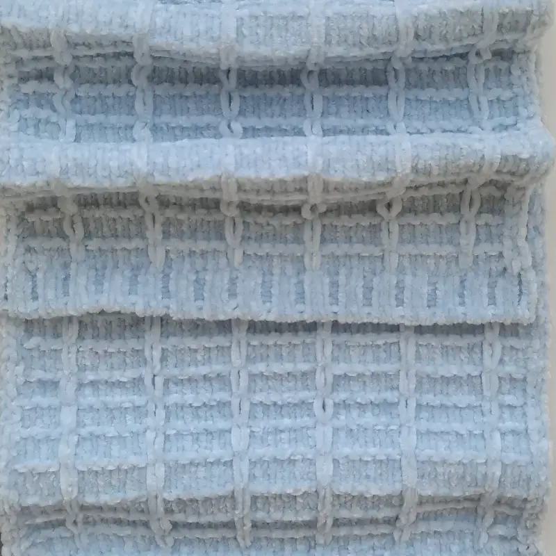 China Yarn for Open Cardigan (Sweater),Full-Zipper Cardigan (Sweater),Crew Neck Pullover (Sweater),Roll Neck Jumper (Sweater),U-Neck Cardigan (Sweater) Shiny Chenille Fancy Yarn Polyester Blue color buy from China wholesaler bulk order at wholesale price free worldwide shipping Alibaba