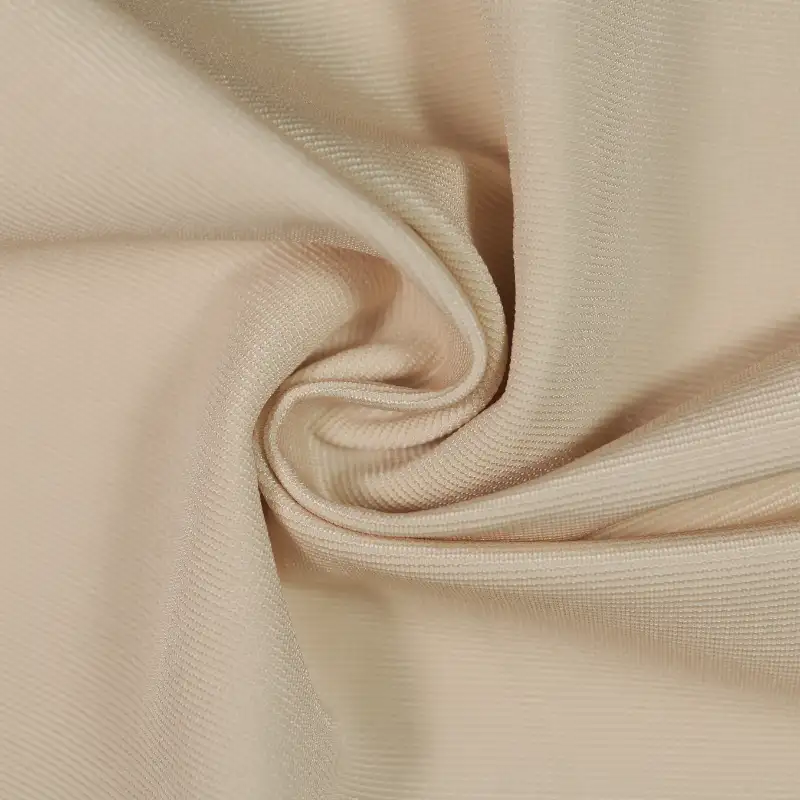 China Fabric for T-Shirt,Skirt,Tank Midi Dress Ponte Roma Knit Fabric Viscose Nylon Rayon Spandex light coffee color buy from China wholesaler bulk order at wholesale price free worldwide shipping Alibaba