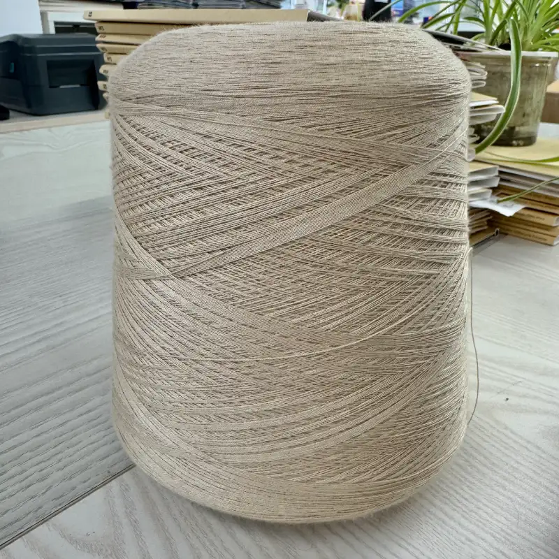 China Yarn for Ladies Vest (Sweater),Men’s Vest (Sweater),Open Cardigan (Sweater),Half-Zipper Cardigan (Sweater),Crew Neck Pullover (Sweater),Crop Top Pullover (Sweater) Semi-Worsted Spun Regular Yarn Rayon PBT Yellow color buy from China wholesaler bulk order at wholesale price free worldwide shipping Alibaba