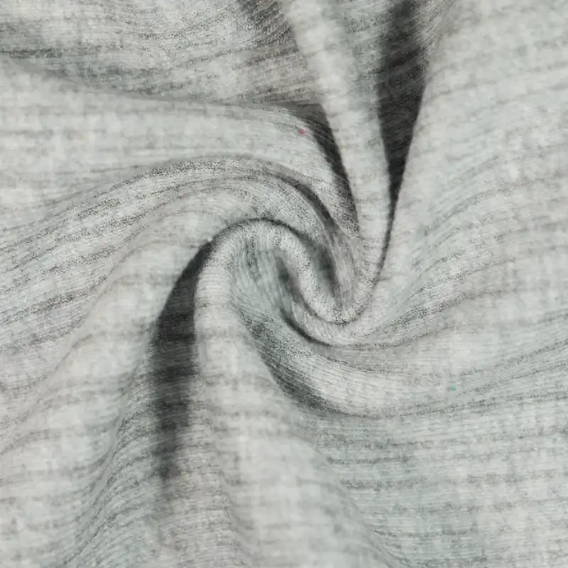 China Fabric for Hoodie,U-Neck Cardigan (Sweater) Single Jersey Knit Fabric Cotton Polyester Spandex grey color buy from China wholesaler bulk order at wholesale price free worldwide shipping Alibaba