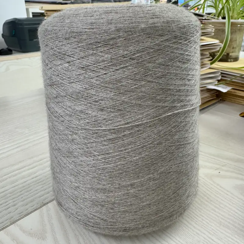 China Yarn for Ladies Vest (Sweater),Men’s Vest (Sweater),Open Cardigan (Sweater),Crew Neck Pullover (Sweater),Crop Top Pullover (Sweater) Semi-Worsted Spun Regular Yarn Rayon Polyester Brown color buy from China wholesaler bulk order at wholesale price free worldwide shipping Alibaba
