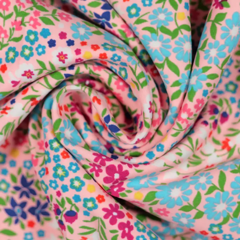 China Fabric for T-Shirt,Skirt,Backless Beach Dress Single Jersey Knit Fabric Nylon Spandex pink color buy from China wholesaler bulk order at wholesale price free worldwide shipping Alibaba