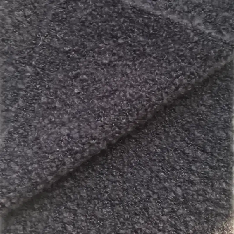 China Yarn for Open Cardigan (Sweater),Full-Zipper Cardigan (Sweater),Round Neck Pullover (Sweater),Roll Neck Jumper (Sweater) Boucle Yarn Fancy Yarn Recycled Polyester Acrylic Polyester Wool Spandex Dark Grey color buy from China wholesaler bulk order at wholesale price free worldwide shipping Alibaba