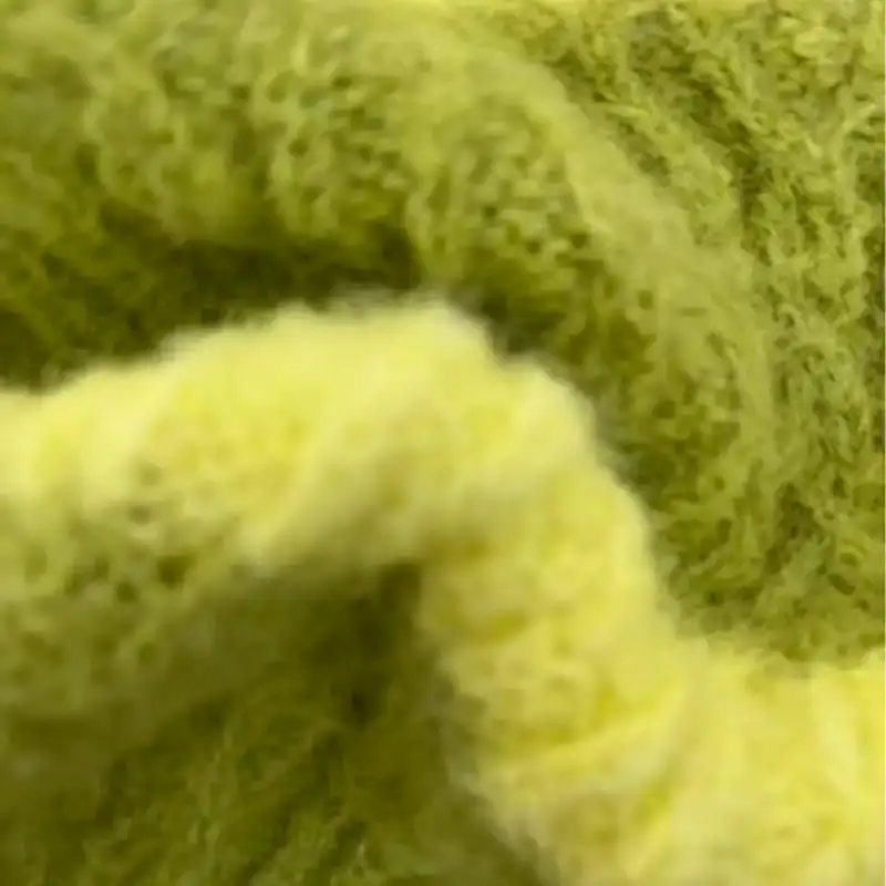 China Yarn for Open Cardigan (Sweater),Full-Zipper Cardigan (Sweater),Half-Zipper Cardigan (Sweater),Shirt Long Sleeve Button (Sweater) Mossy Yarn Fancy Yarn Polyester Polyamide Wool Elastane green+yellow color buy from China wholesaler bulk order at wholesale price free worldwide shipping Alibaba
