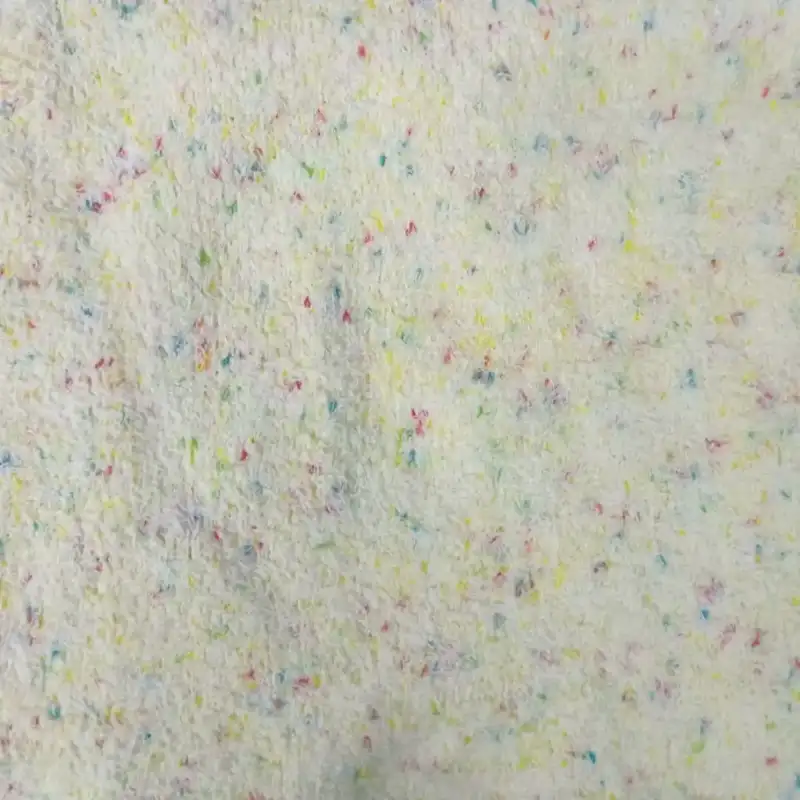 China Yarn for Ladies Vest (Sweater),Men’s Vest (Sweater),Open Cardigan (Sweater),Full-Zipper Cardigan (Sweater),Half-Zipper Cardigan (Sweater),Shirt Long Sleeve Button (Sweater) Teddy Yarn Fancy Yarn Polyester yellow, white, red color buy from China wholesaler bulk order at wholesale price free worldwide shipping Alibaba