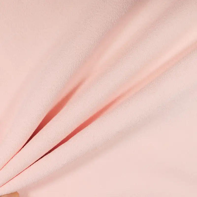 China Fabric for Pants,T-Shirt,Skirt Rib Knit Fabric Polyester pink color buy from China wholesaler bulk order at wholesale price free worldwide shipping Alibaba